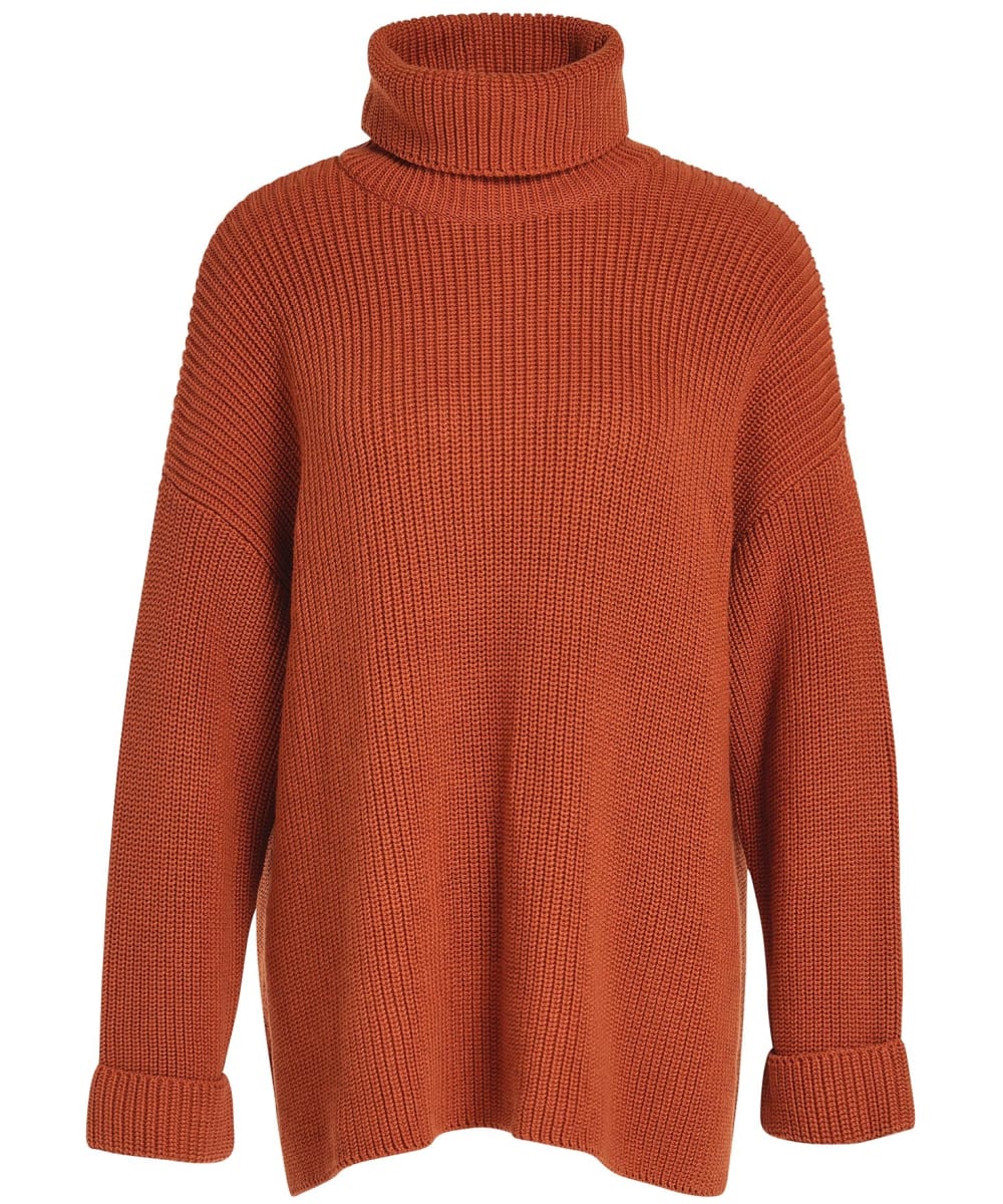 Barbour sweater best sale womens Orange