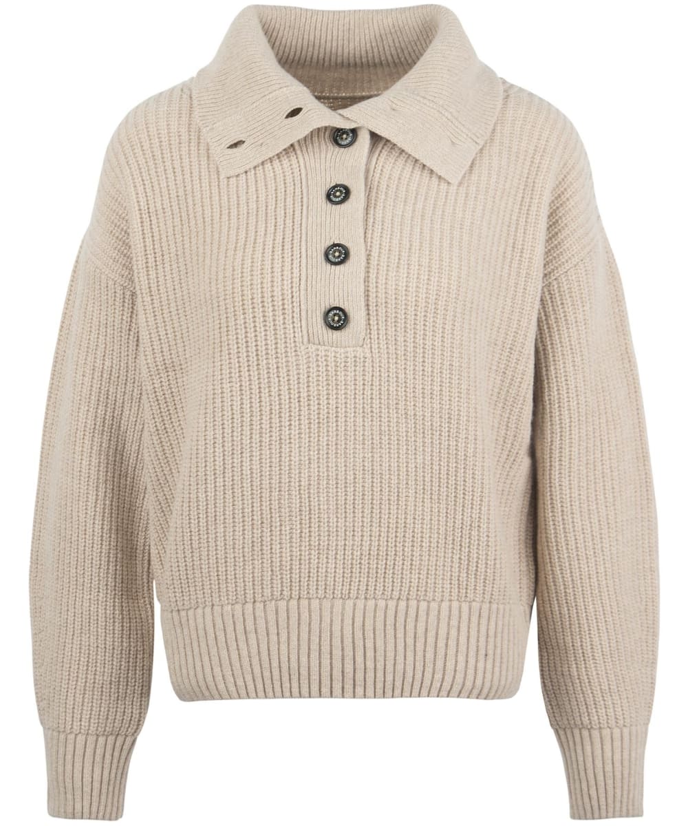 View Womens Barbour Yarrow Knit Oatmeal UK 16 information