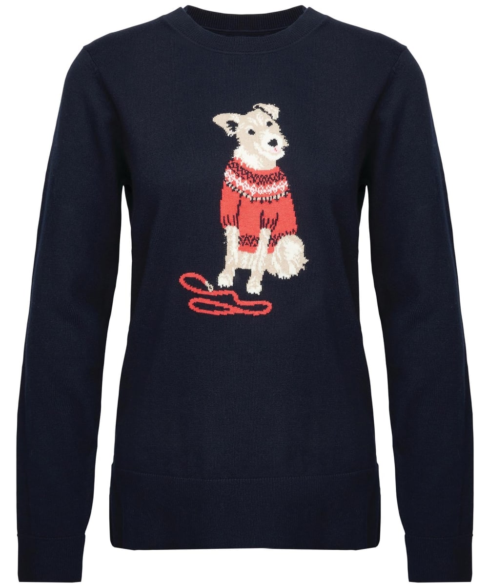 Barbour jumper womens navy sales
