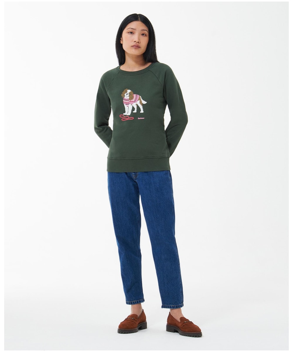 Barbour t on sale shirt womens olive