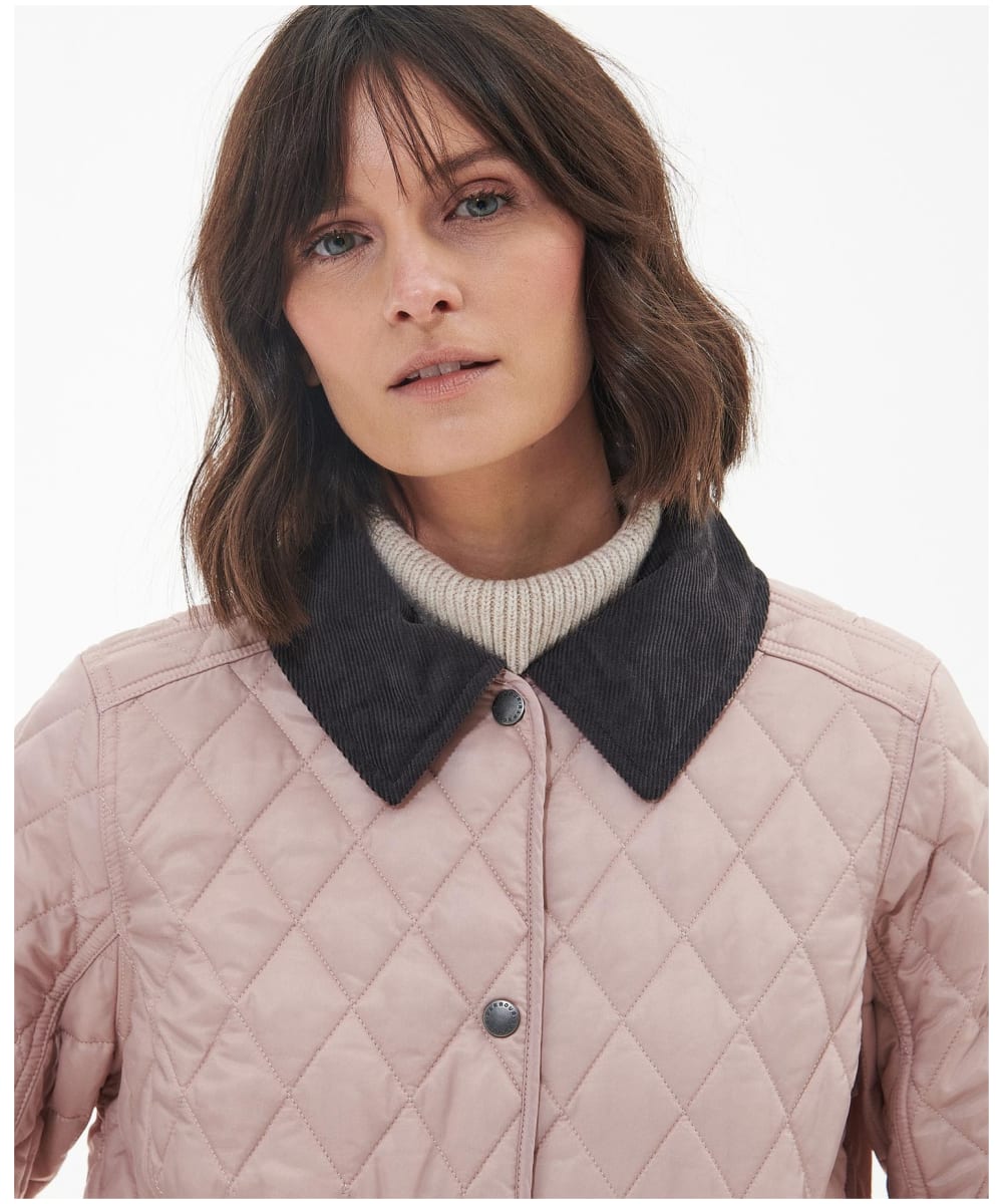 Barbour pink packaway quilted jacket store