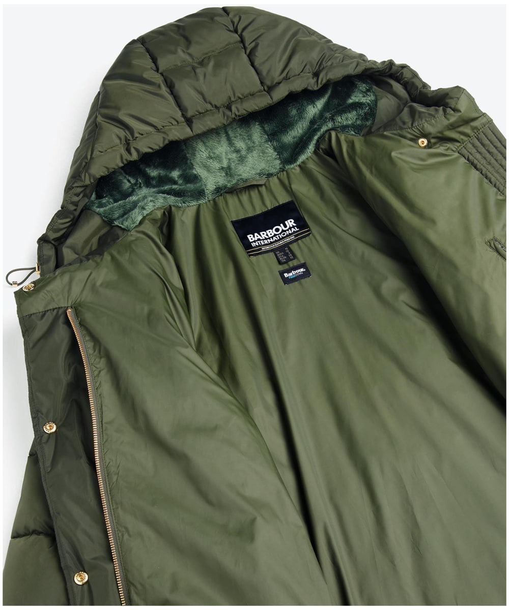 Women's Barbour International Track Line Quilted Jacket