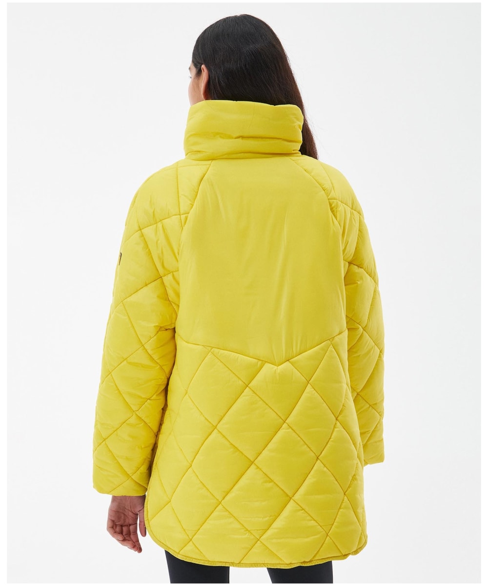 Barbour duke jacket sales womens yellow