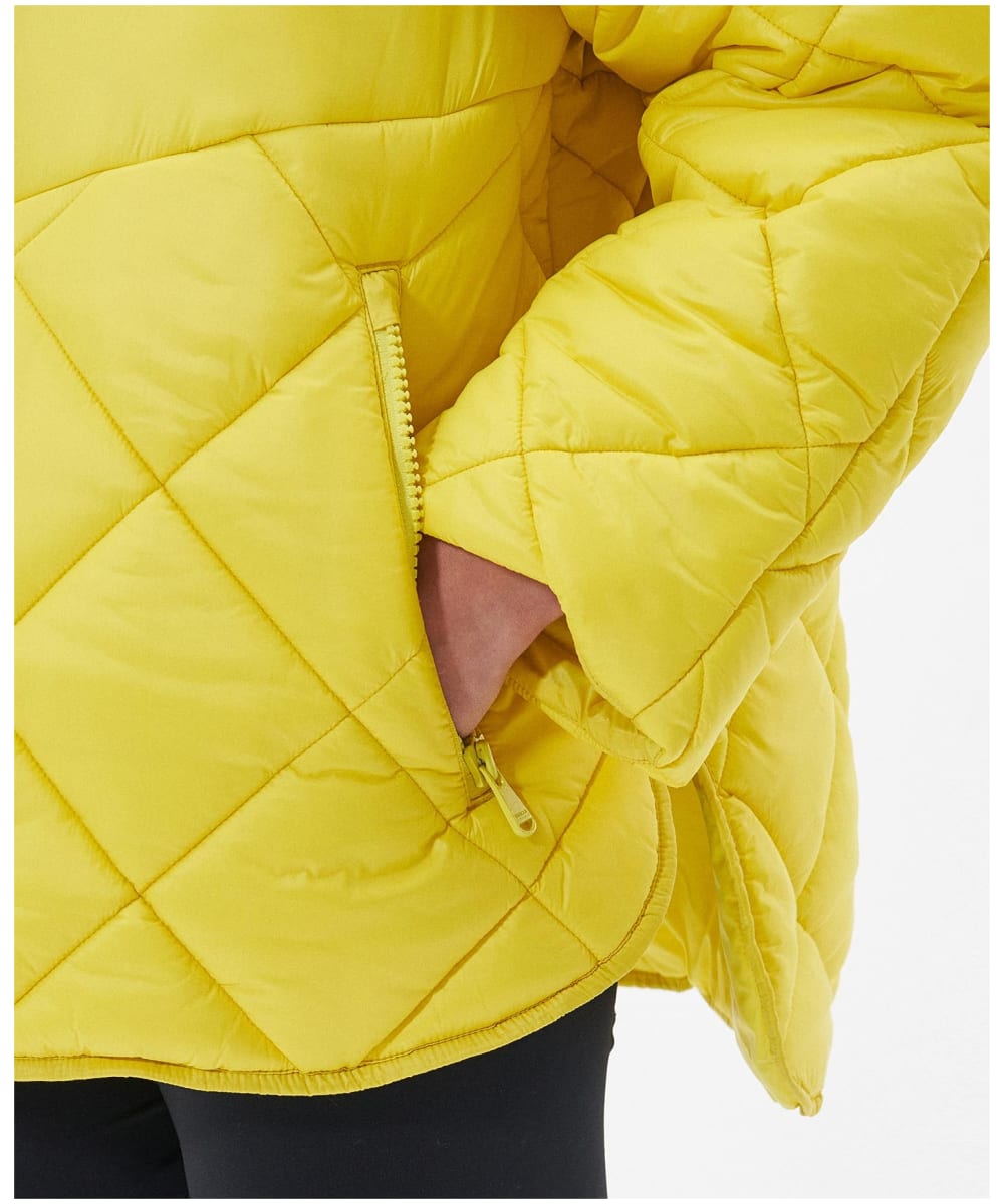 Barbour duke jacket sales womens yellow