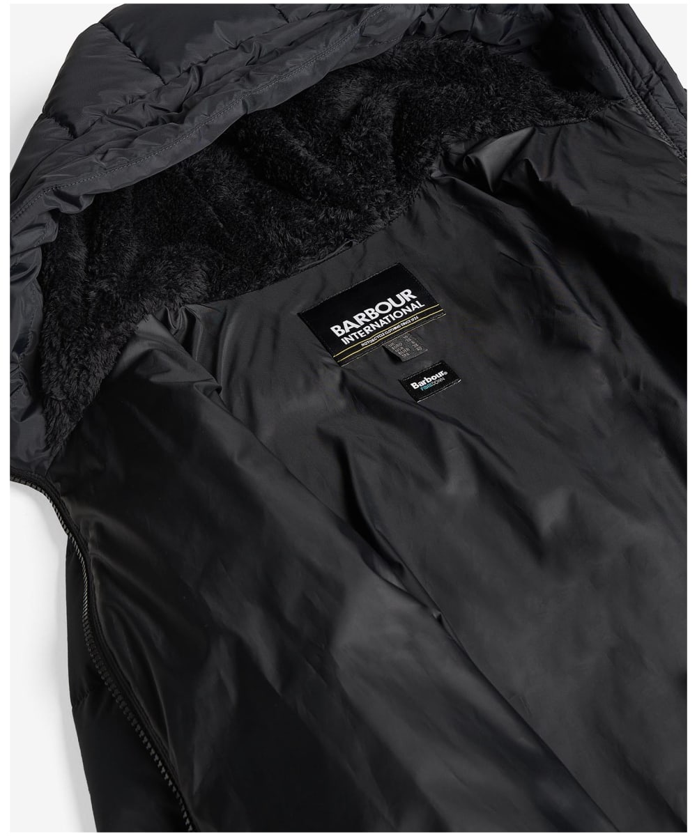 Women's Barbour International Longline Boston Quilted Jacket