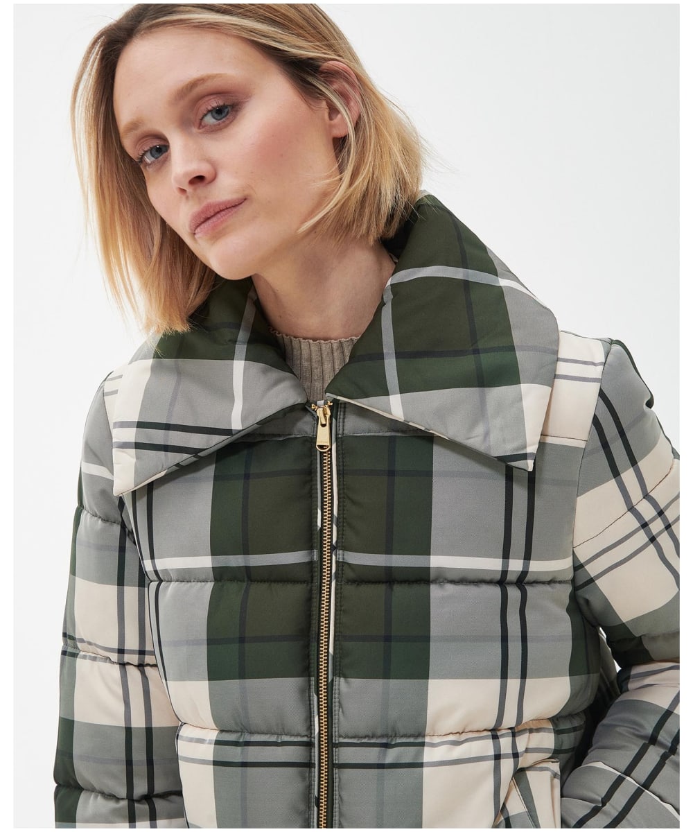 Tartan cheap jacket womens
