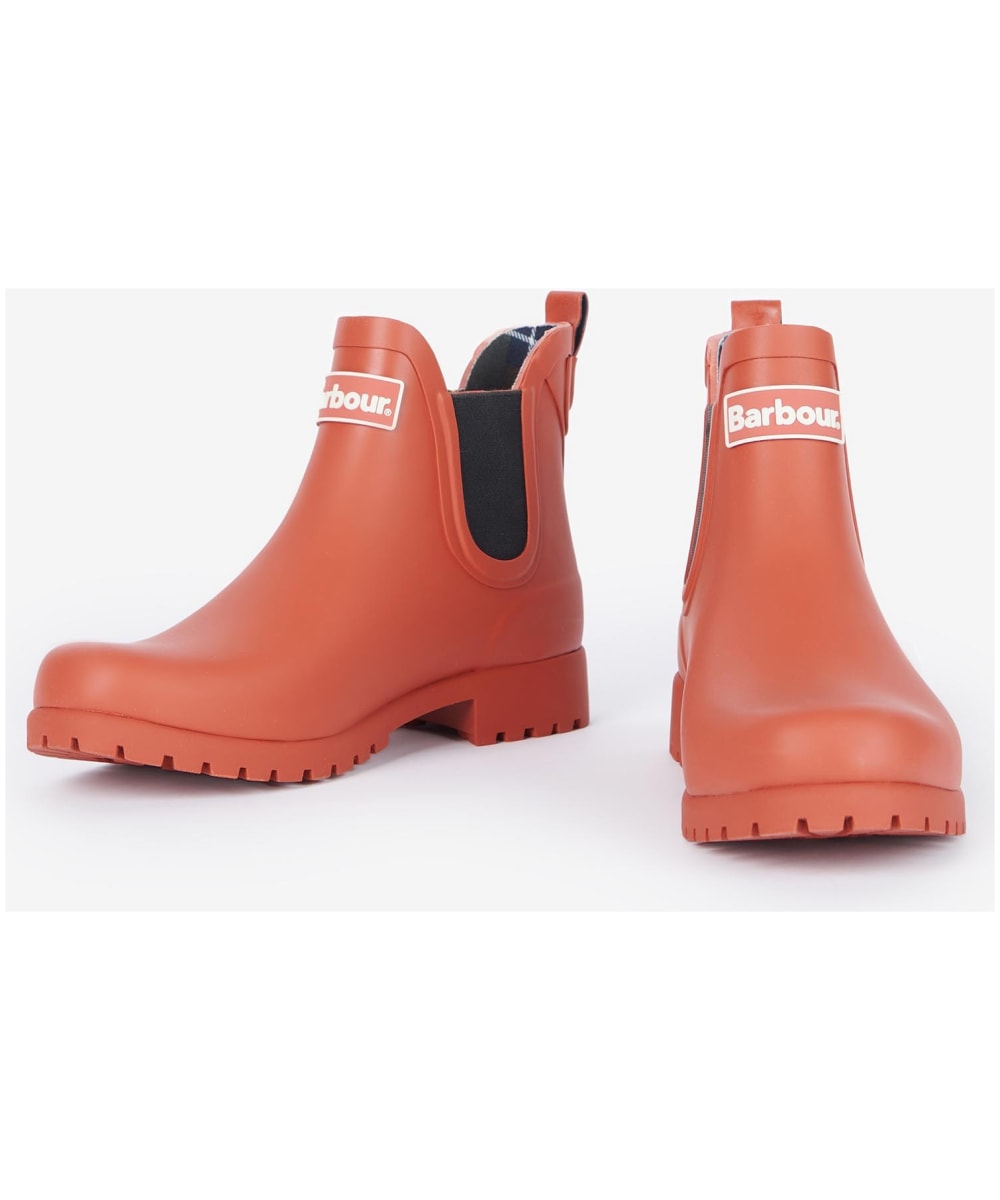 Barbour wellies cheap womens Orange