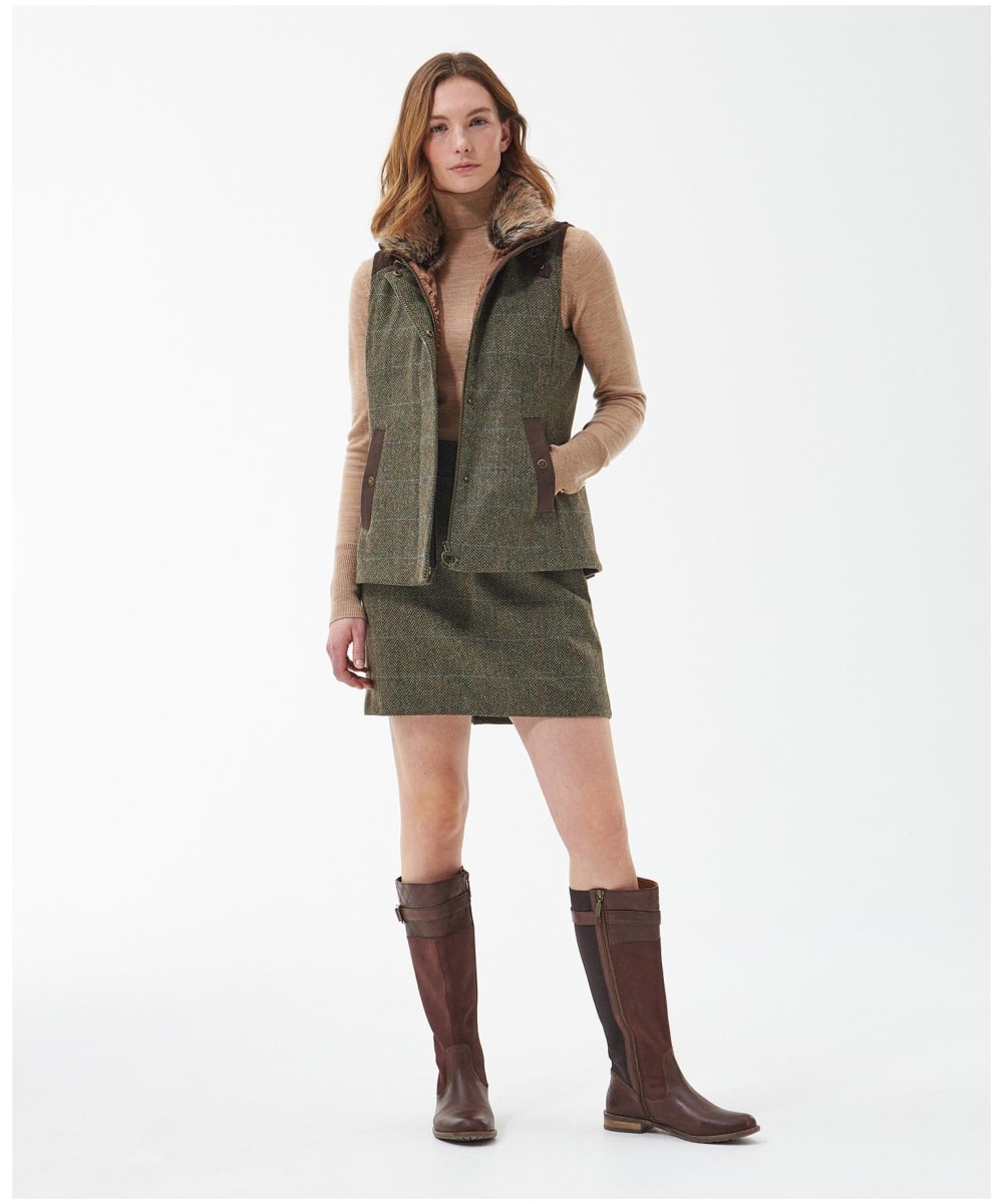 Barbour tweed clearance gilet