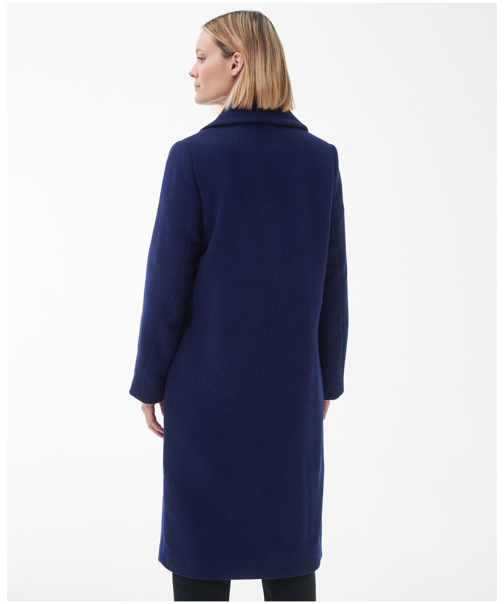 Barbour wool jacket 2025 womens Blue
