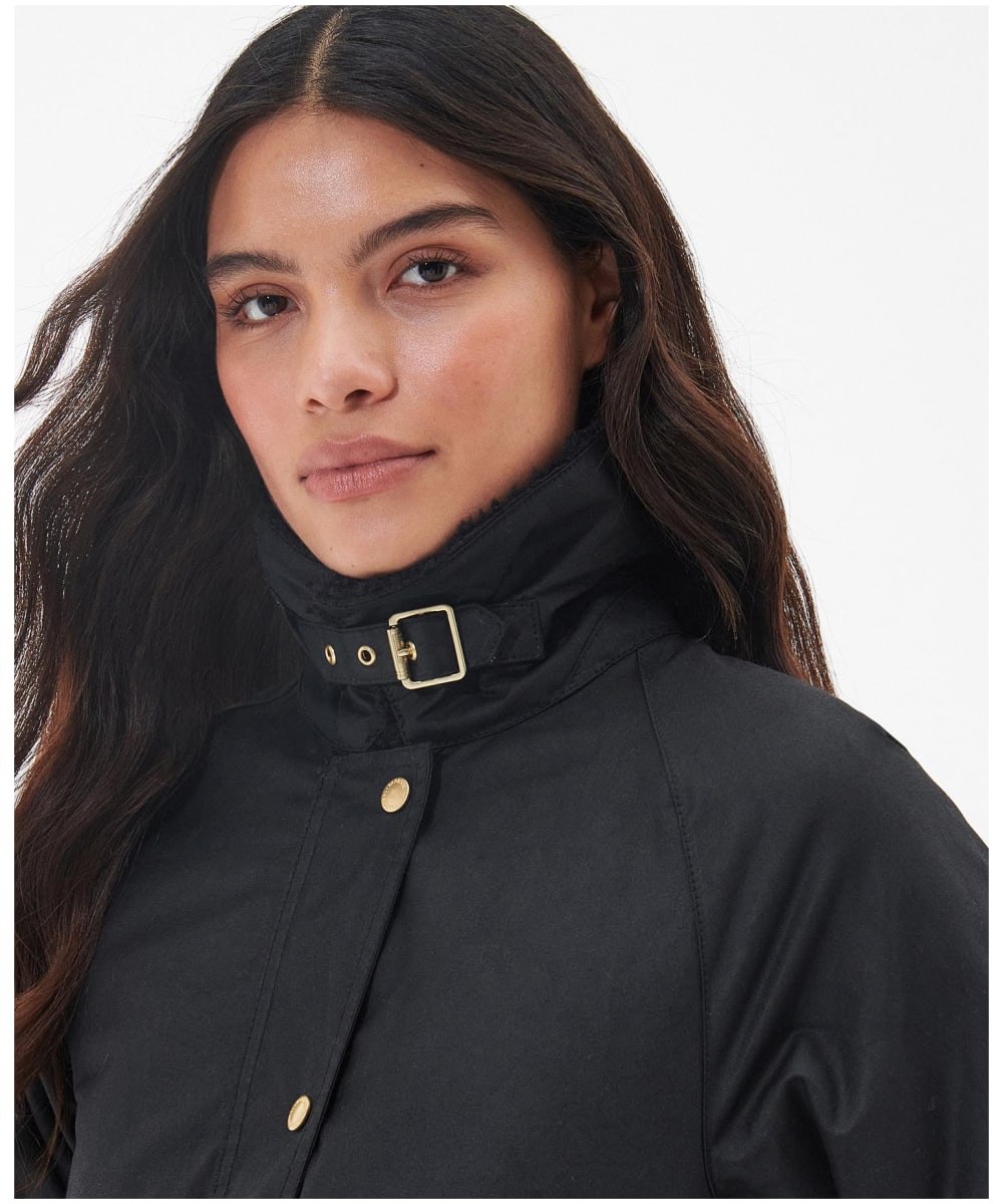 Women s Barbour International Aprila Waxed Jacket