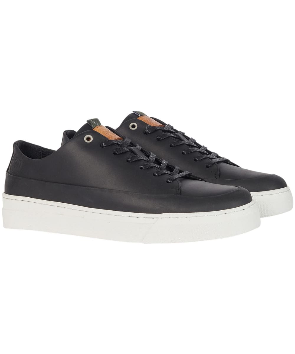 View Mens Barbour Lago Trainers Black UK 7 information