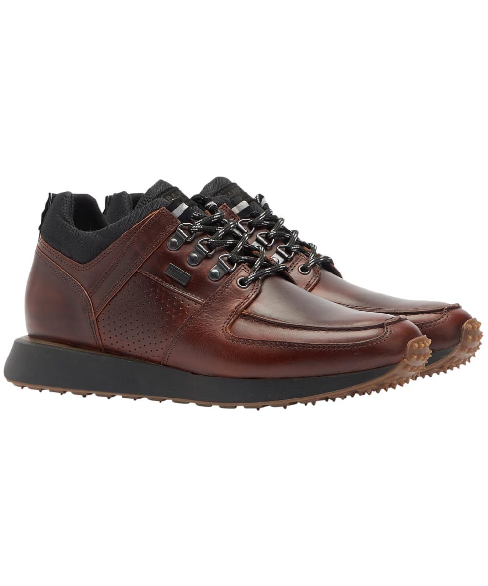 View Mens Barbour International Furnace Shoes Mahogany UK 11 information