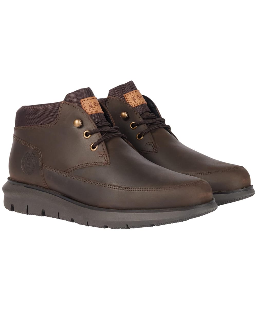 View Mens Barbour Morton Boots Choco UK 9 information