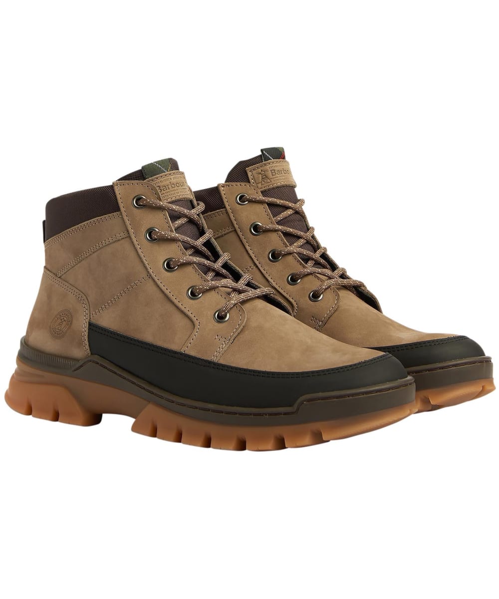 View Mens Barbour Miller Boots Stone UK 10 information