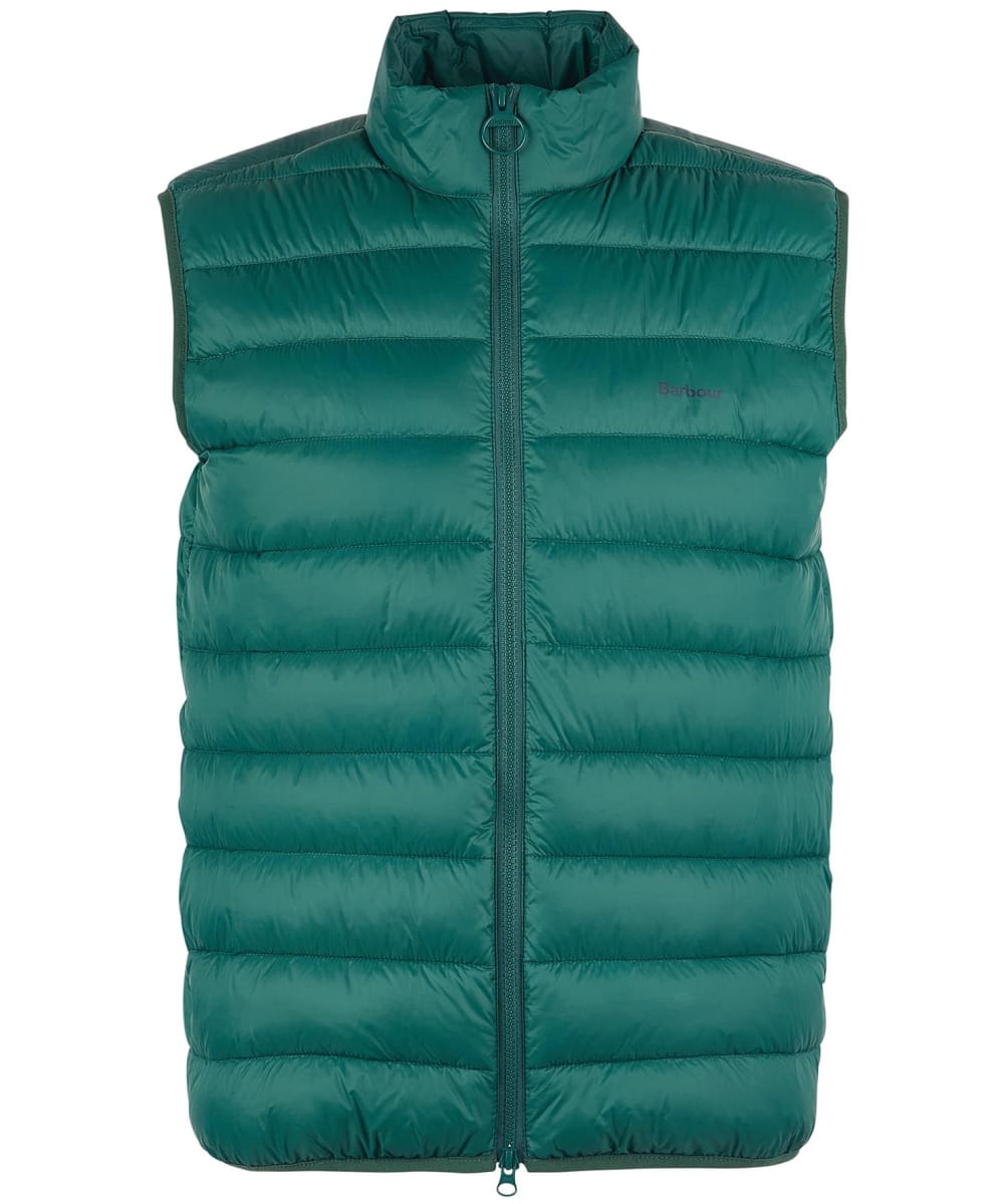View Mens Barbour Bretby Gilet Washed Green UK M information