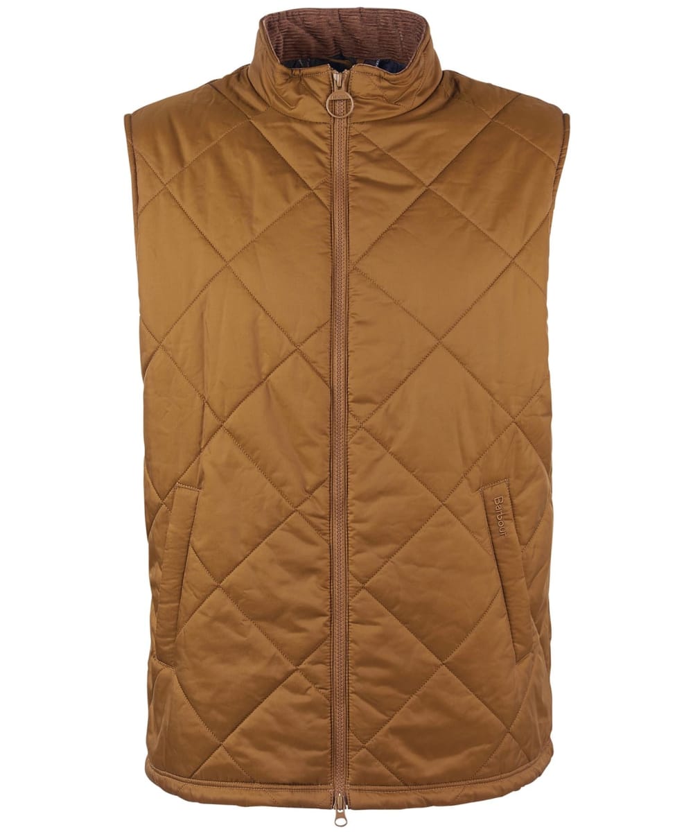 View Mens Barbour Finn Gilet Washed Ocre UK XXL information