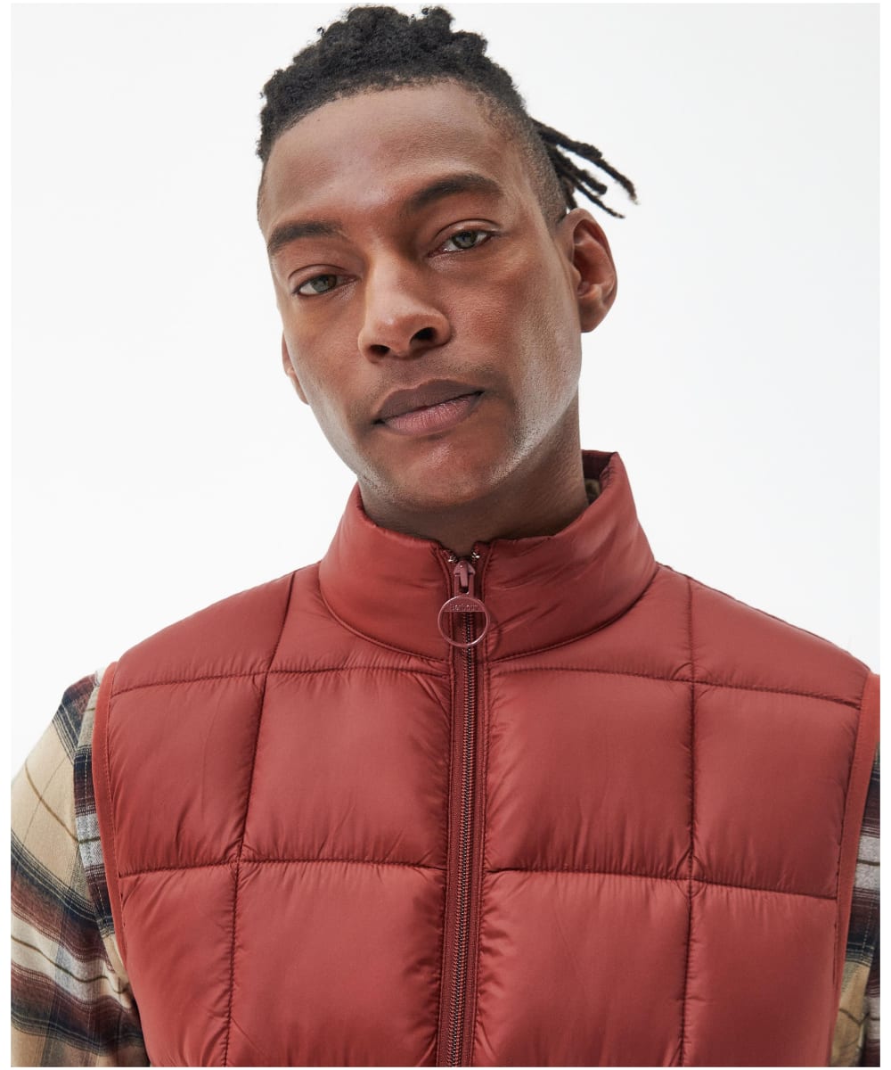 Barbour 2025 red gilet