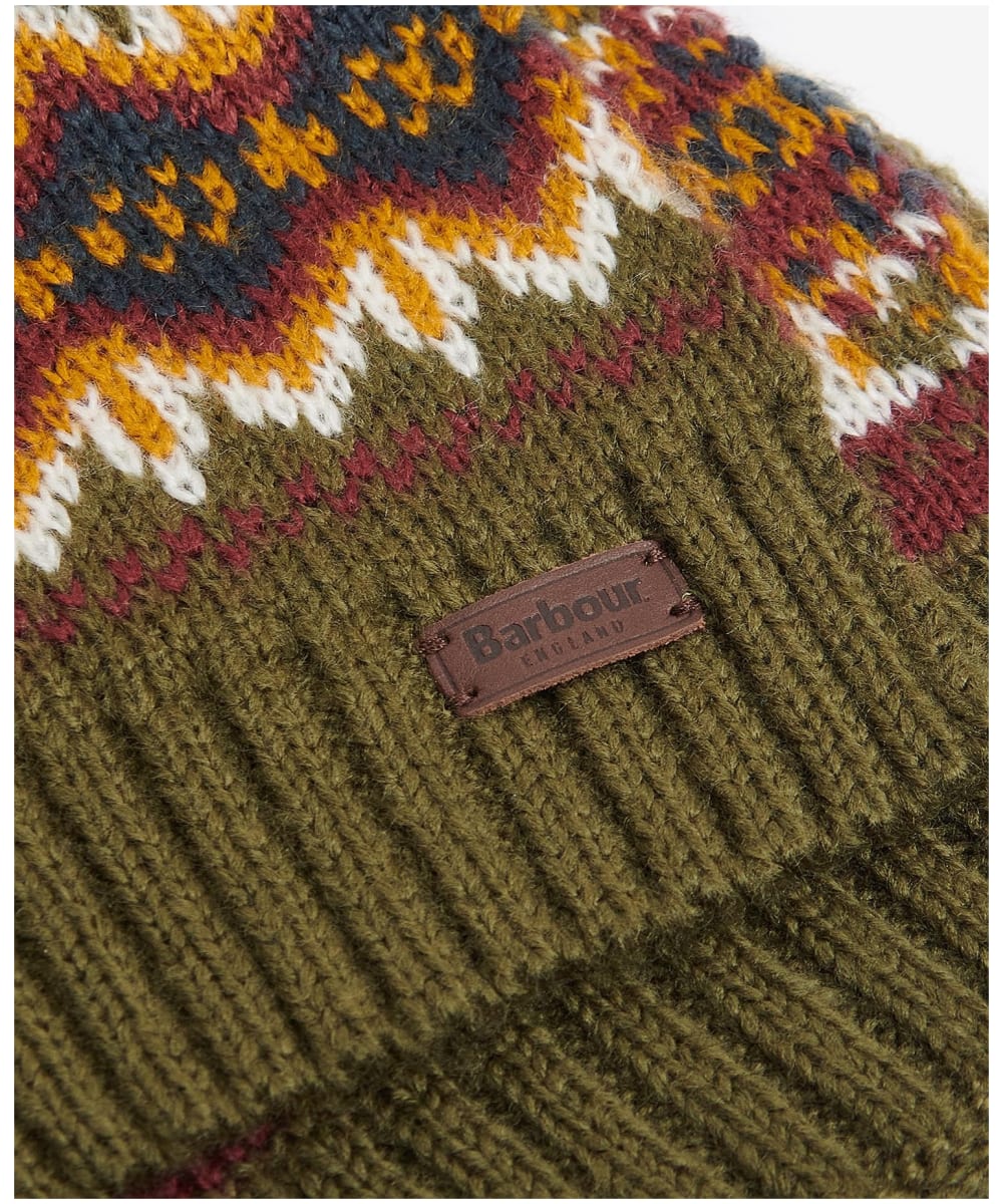 Men's Barbour Fairisle Beanie & Scarf Gift Set