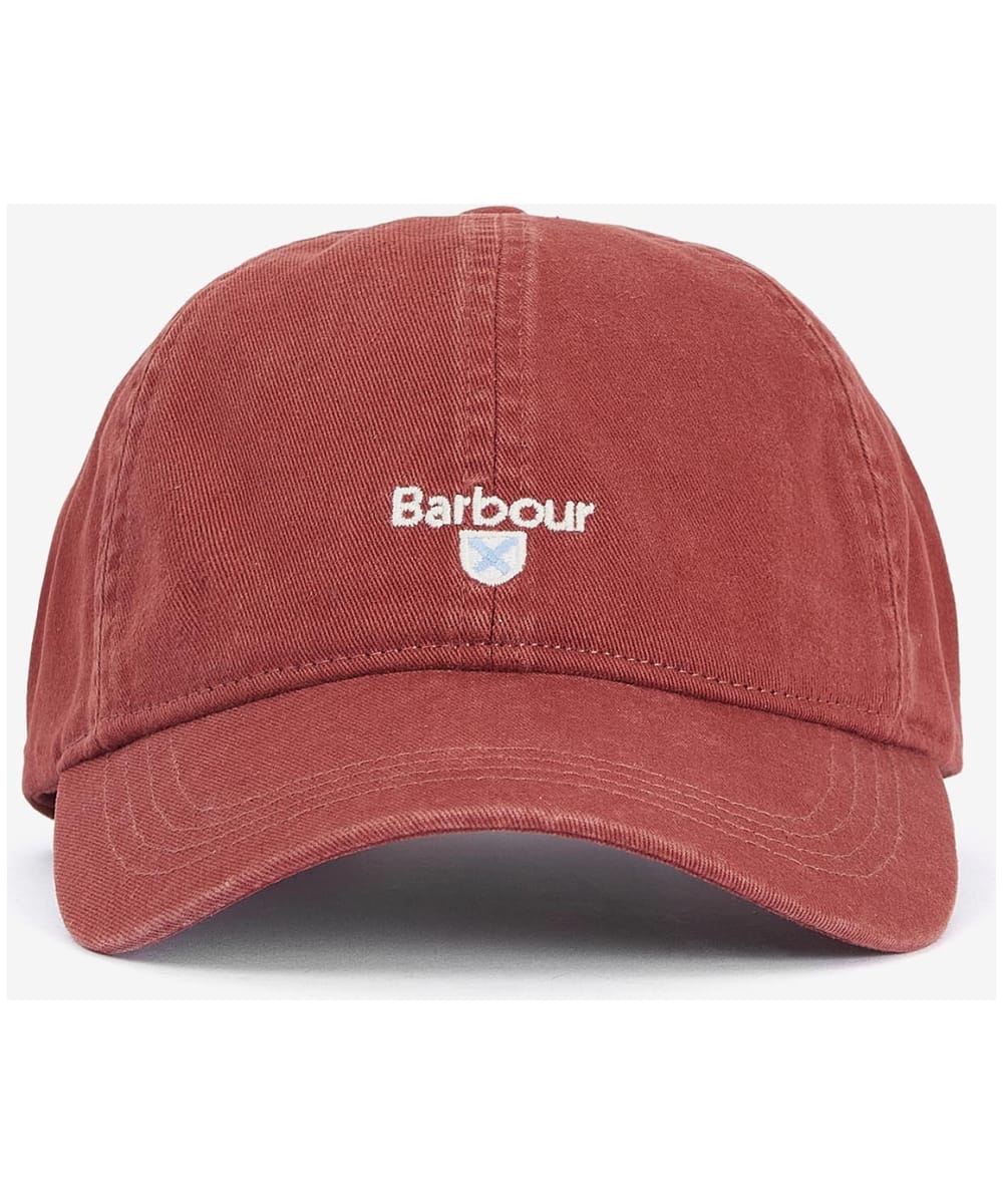 View Mens Barbour Cascade Sports Cap Russet Brown One size information