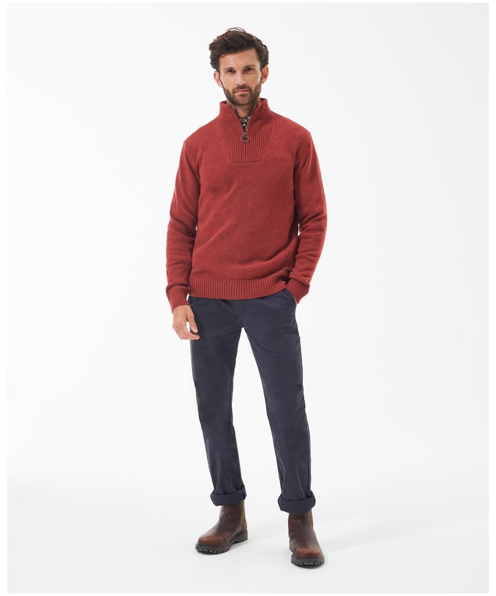Men s Barbour Nelson Half Zip Sweater
