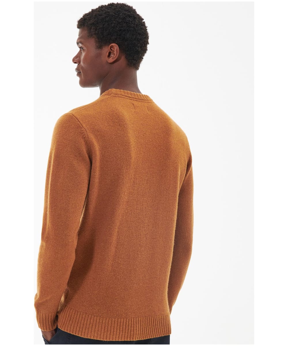 Barbour sweater mens gold new arrivals