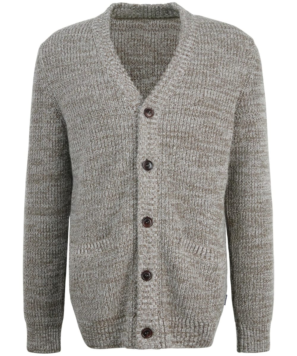 View Mens Barbour Sid Cardigan Stone Marl UK L information