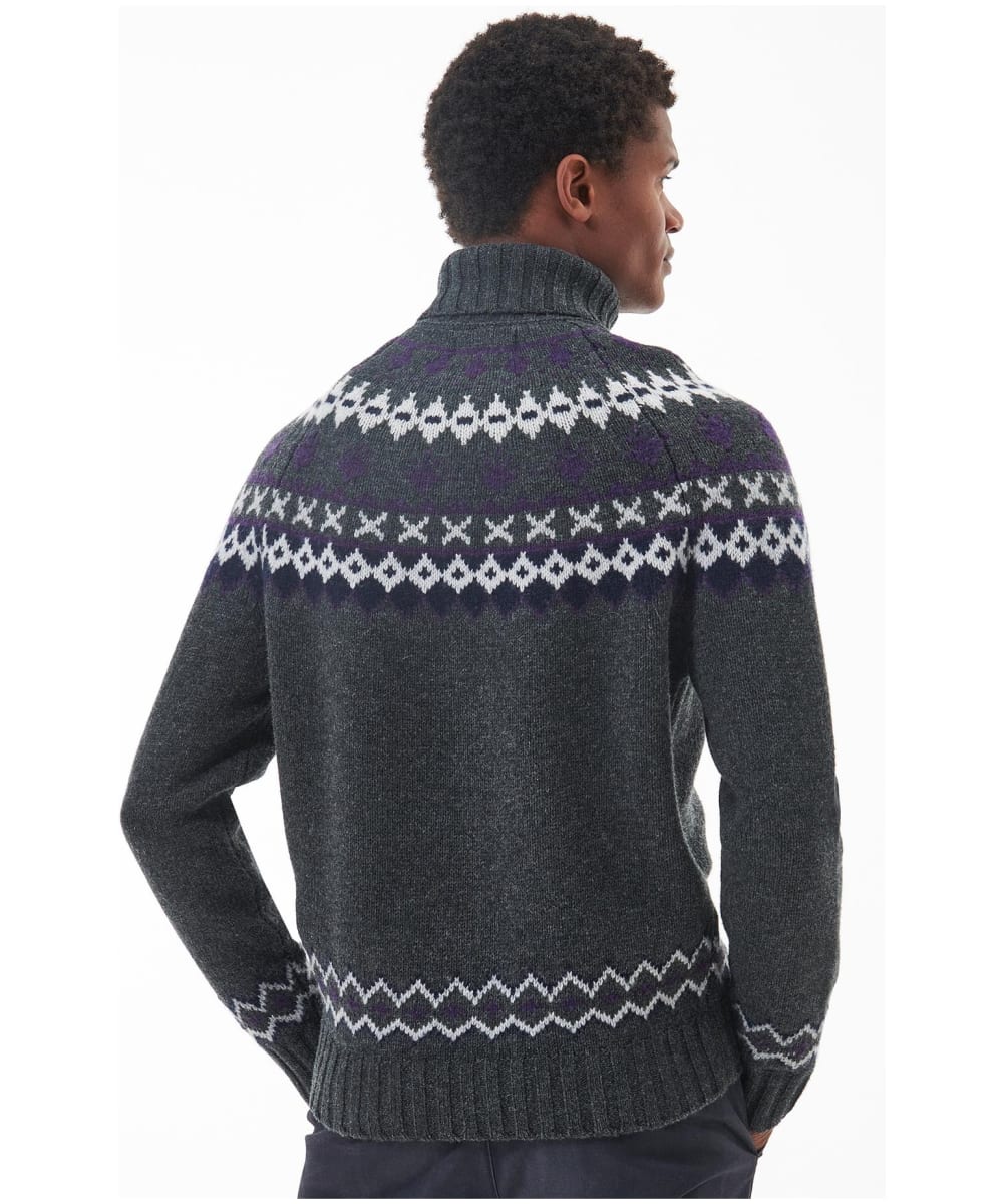 Barbour fair isle online half zip