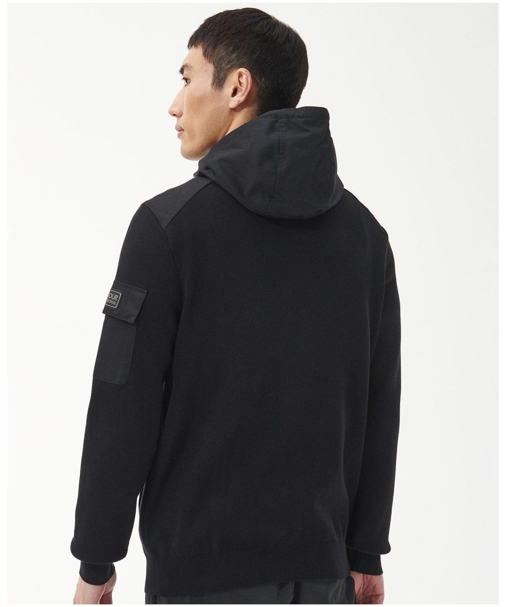 Mens barbour hoodie on sale