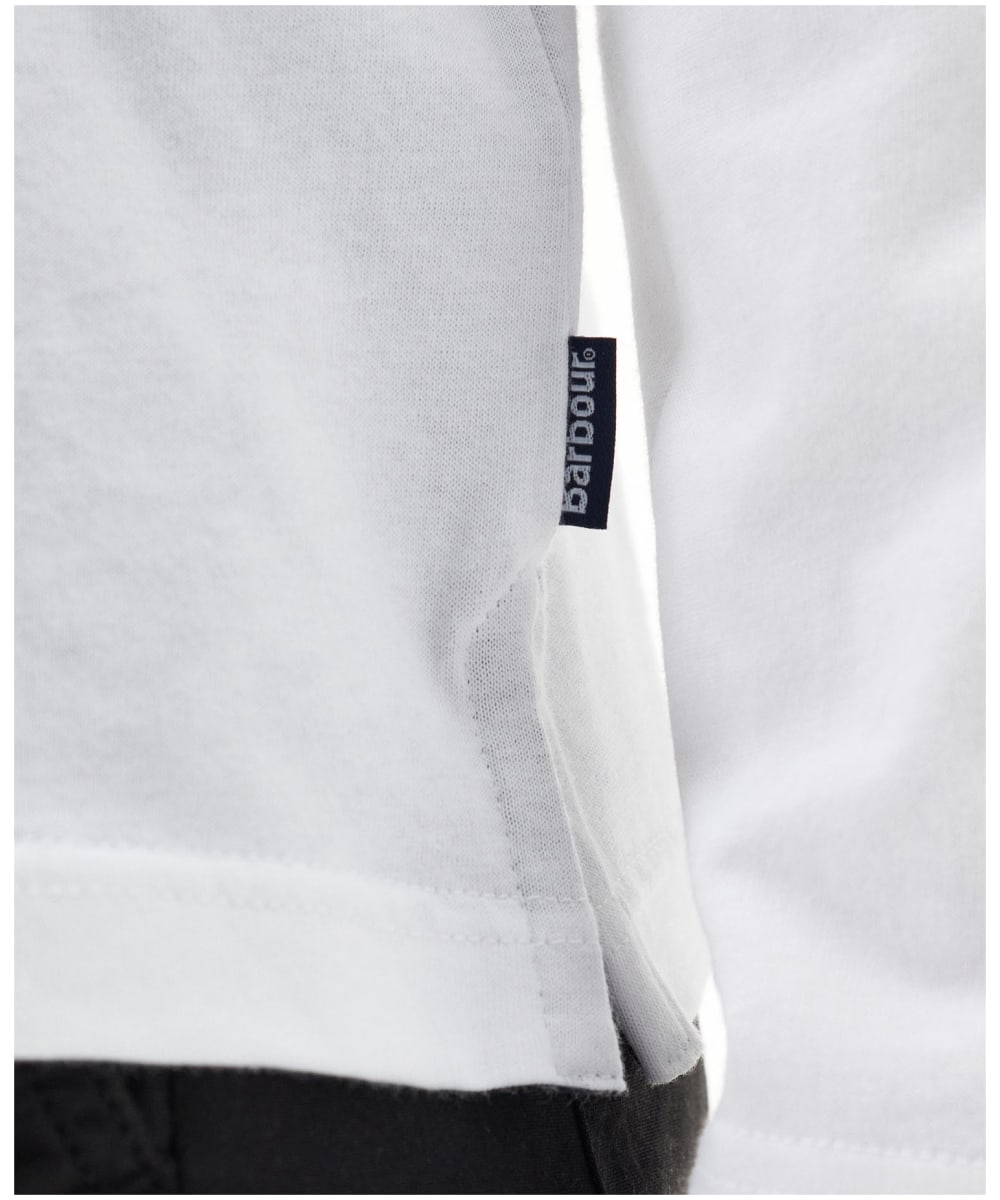 Barbour t hotsell shirt mens Silver