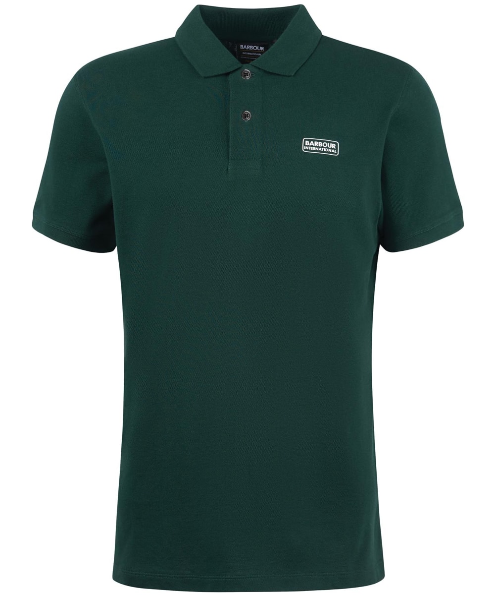 View Mens Barbour International Essential Polo Pine Grove UK L information