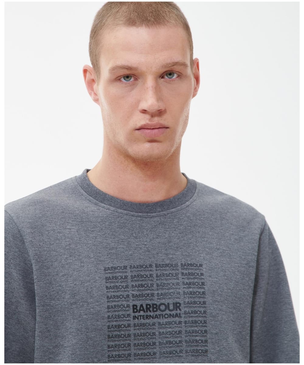 Men's Barbour International Multi Crew Neck Sweater