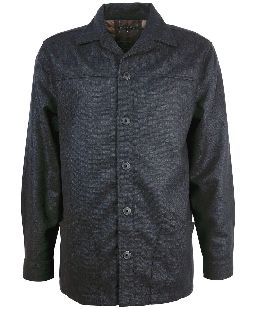 View Mens Barbour Stonefort Overshirt Charcoal UK S information