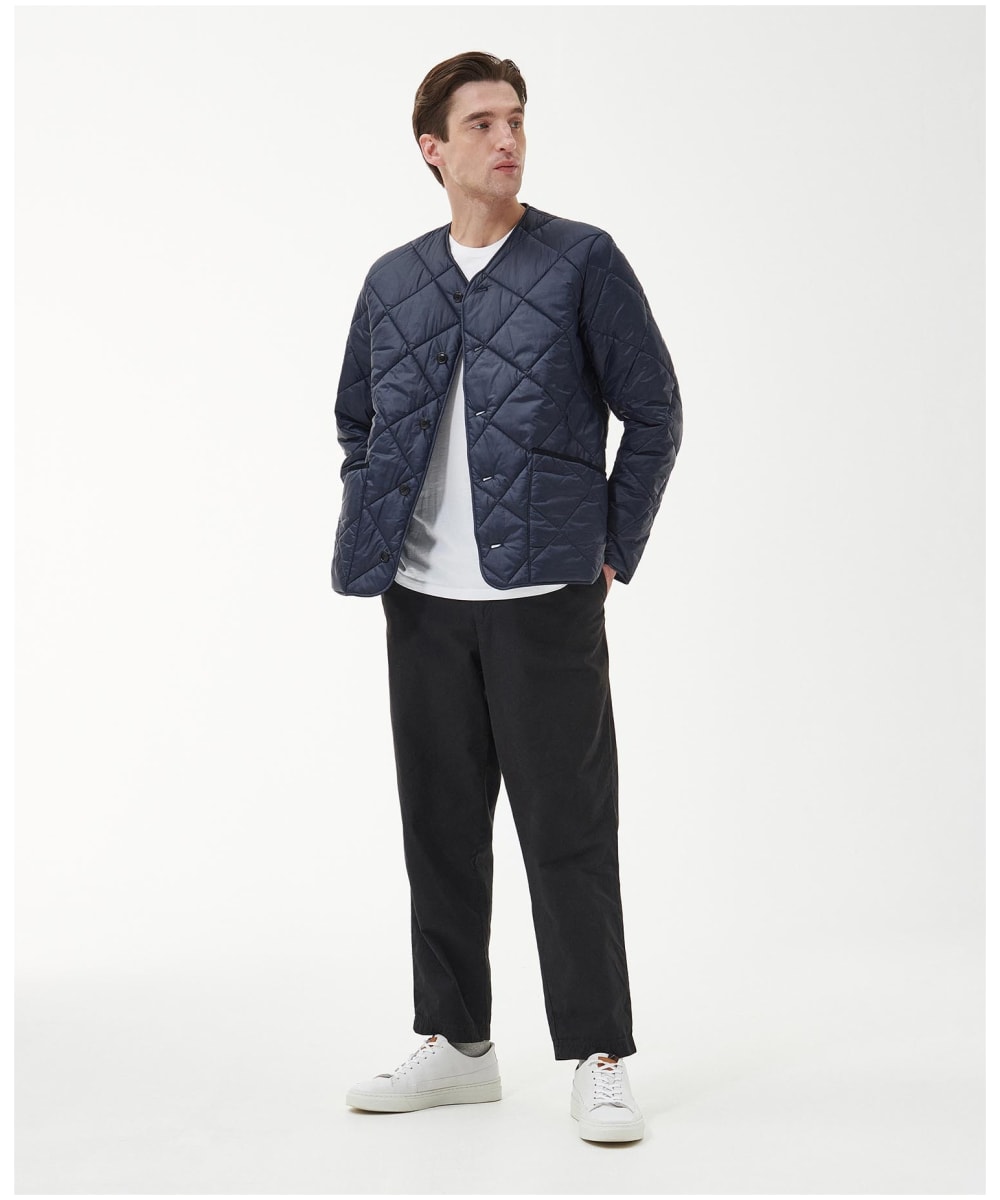 Mens quilted new arrivals cardigan