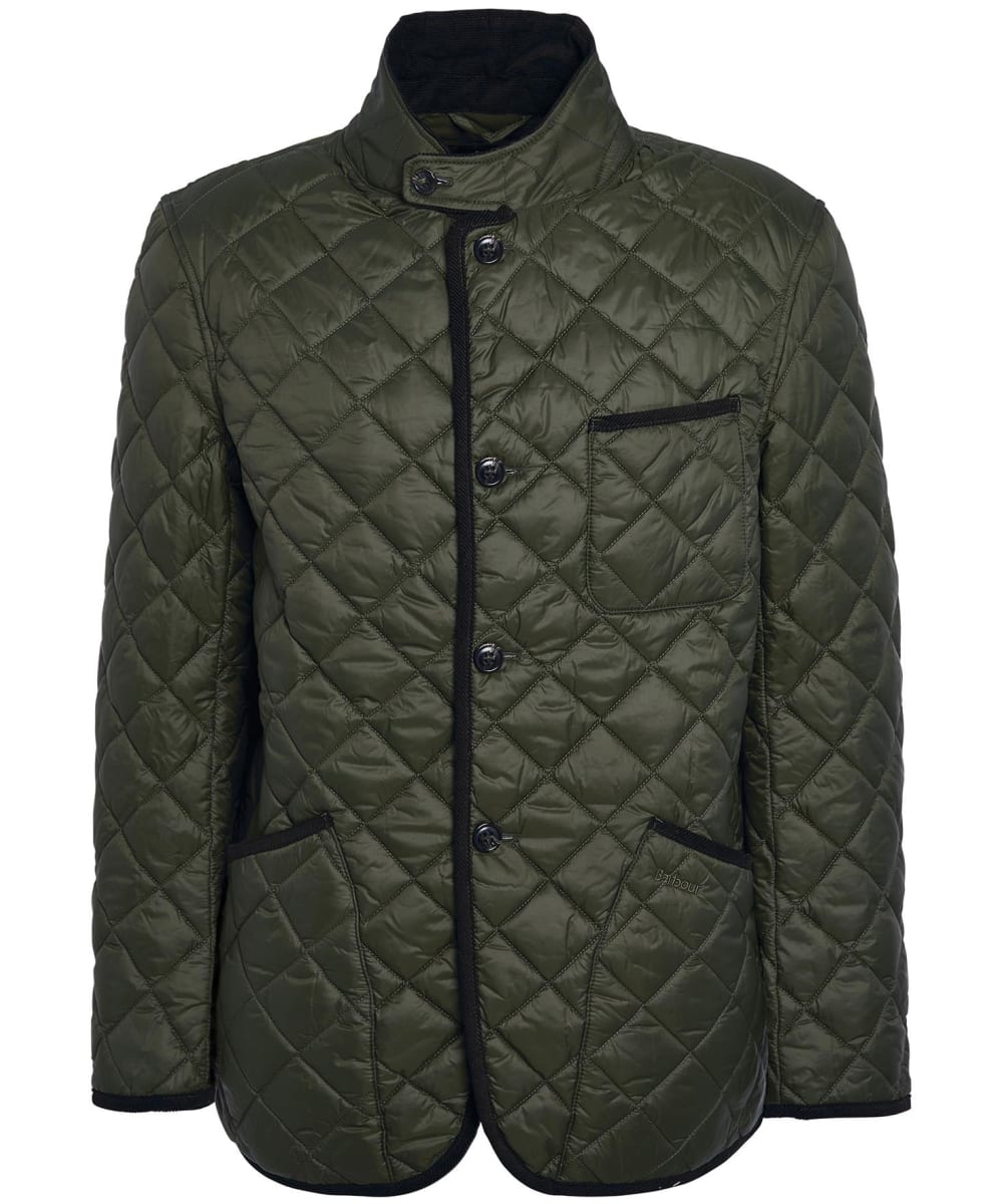 Barbour highgate online quilted jacket olive