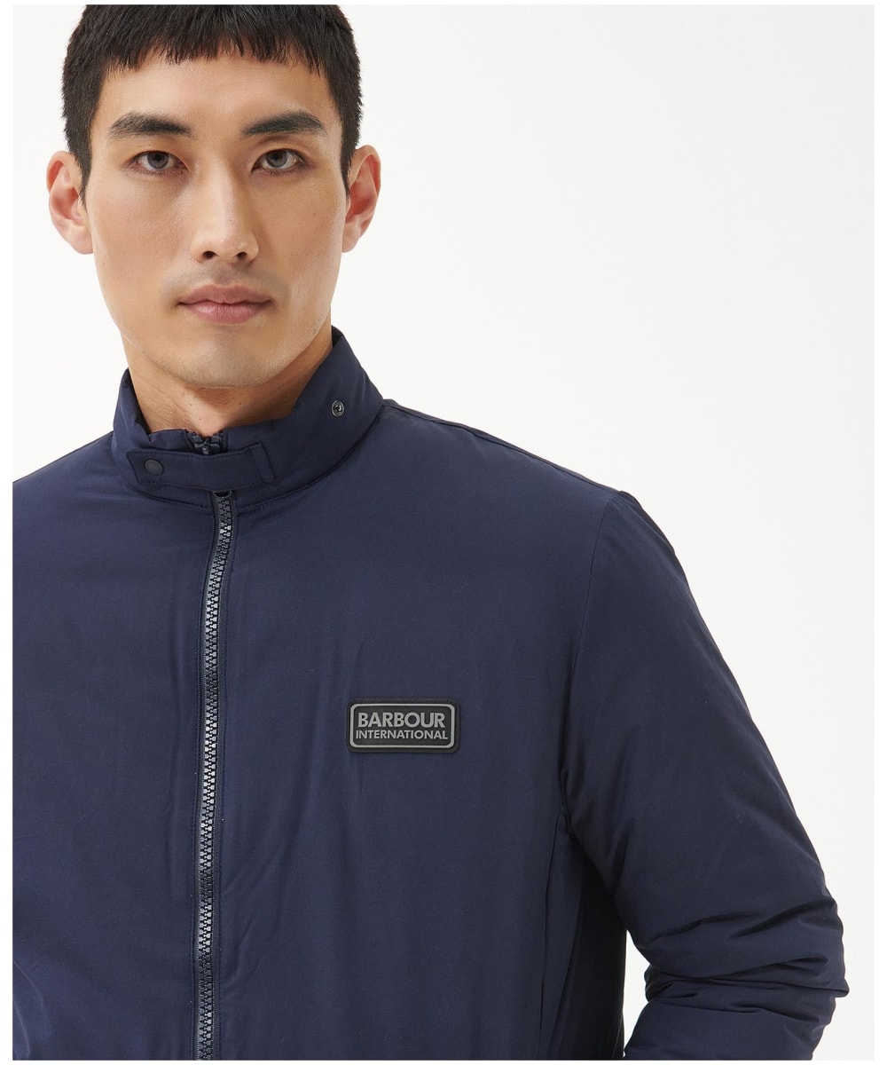 Barbour international bomber jacket clearance