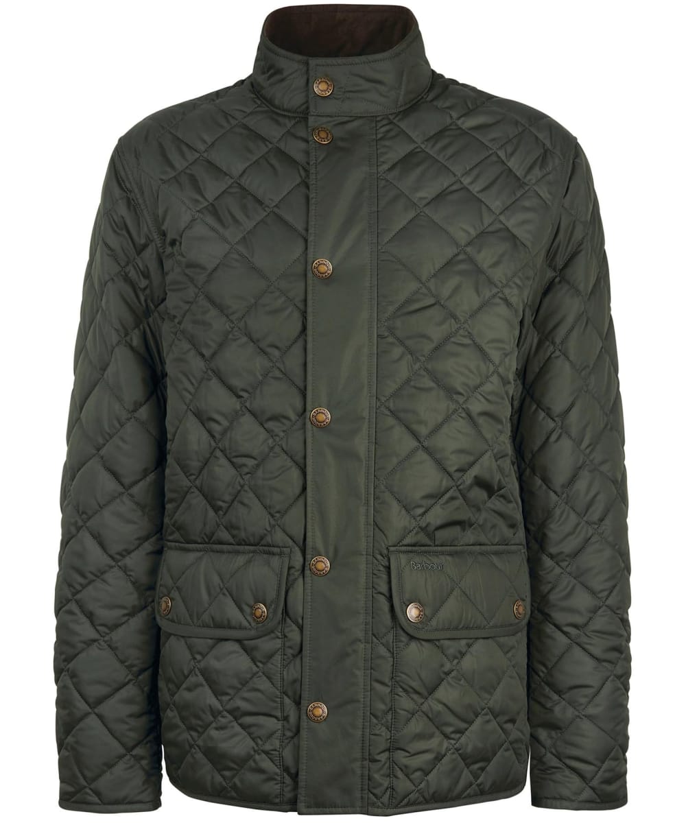 View Mens Barbour Lowerdale Quilted Jacket Sage UK XXL information