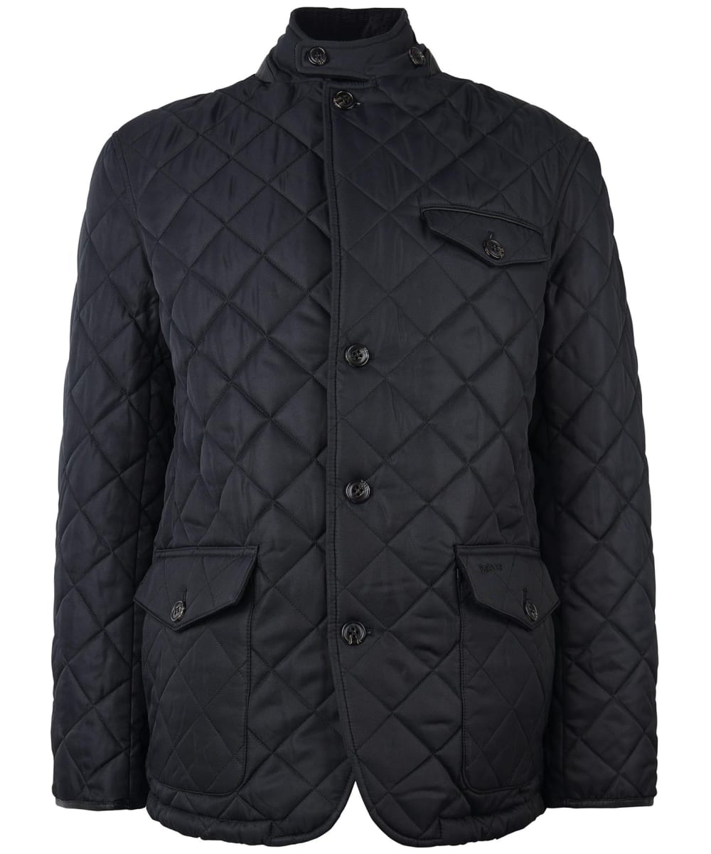 View Mens Barbour Np Horton Quilted Jacket Black UK XXL information