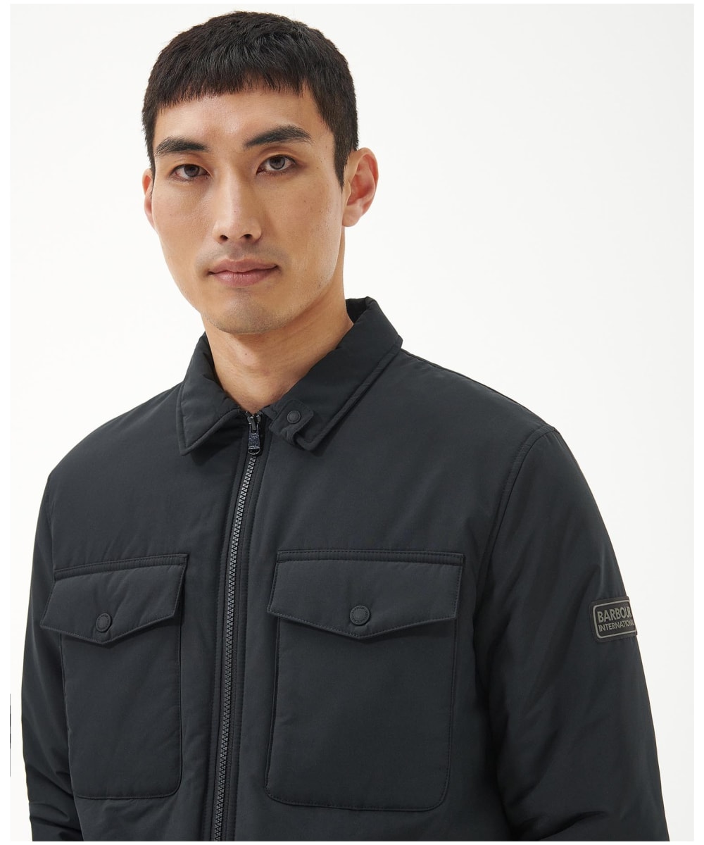 Barbour international station jacket clearance