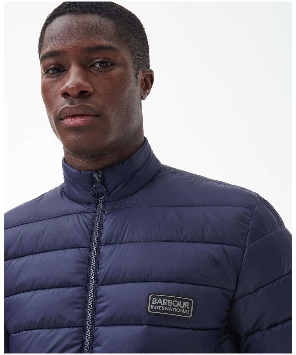 Barbour highgate quilted best sale jacket navy