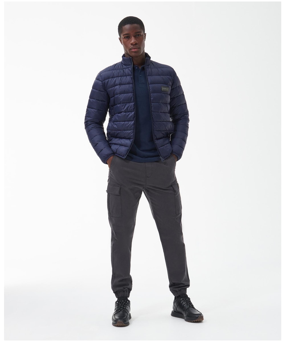 Barbour international quilted jacket men online
