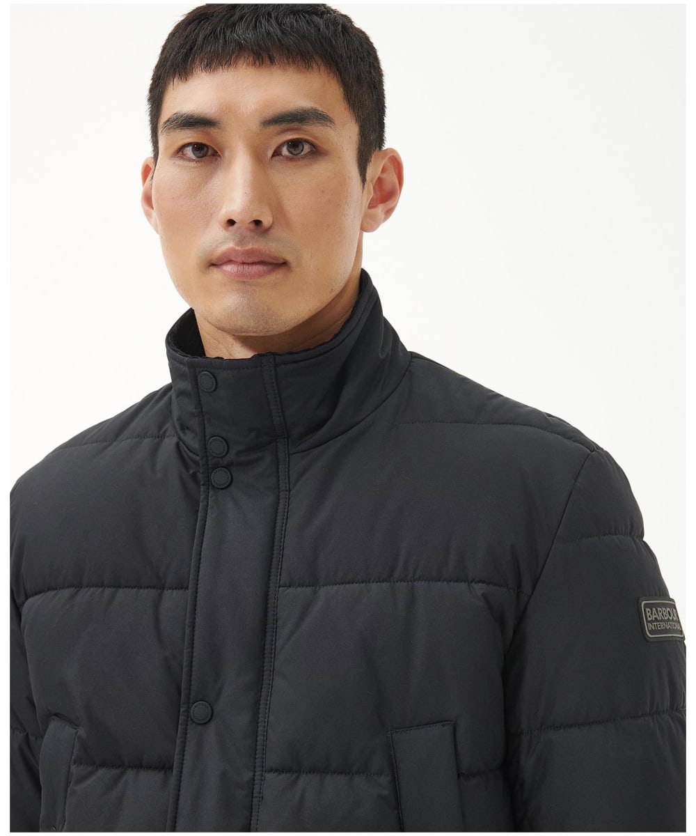 Barbour foreland quilt mix coat hot sale