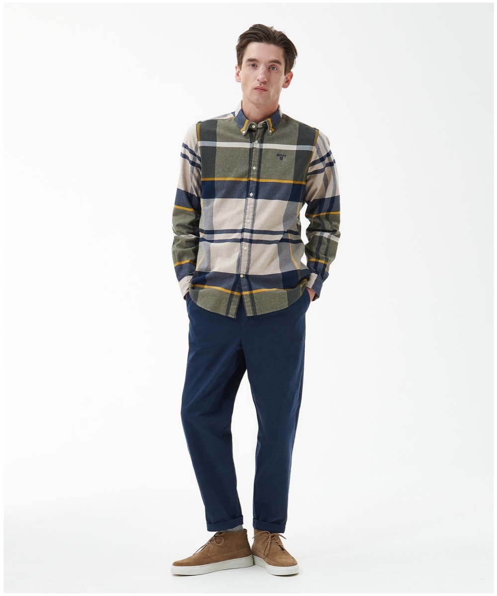 Barbour deck overshirt store seaweed