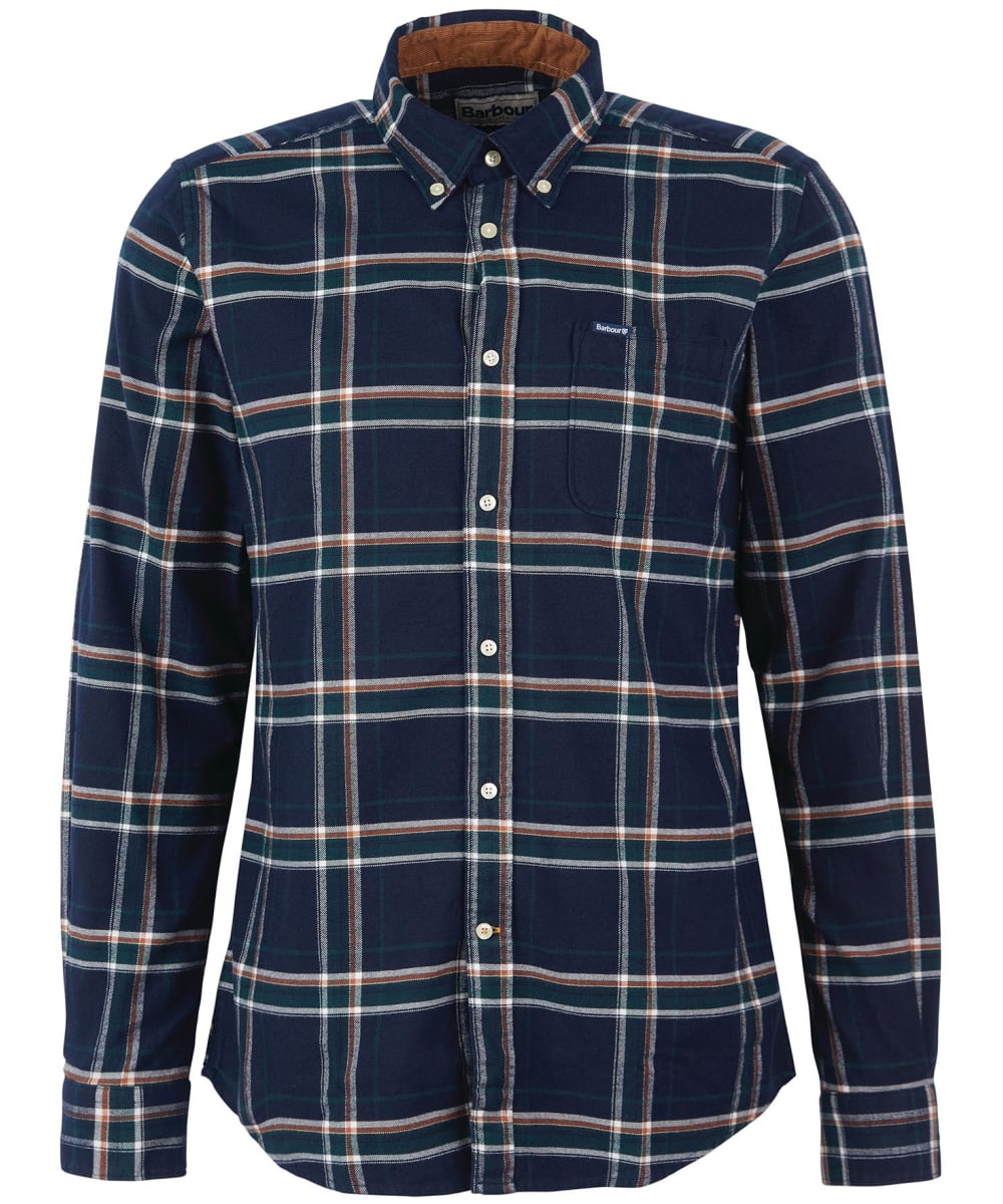 View Mens Barbour Ronan Tailored Shirt Inky Blue UK L information