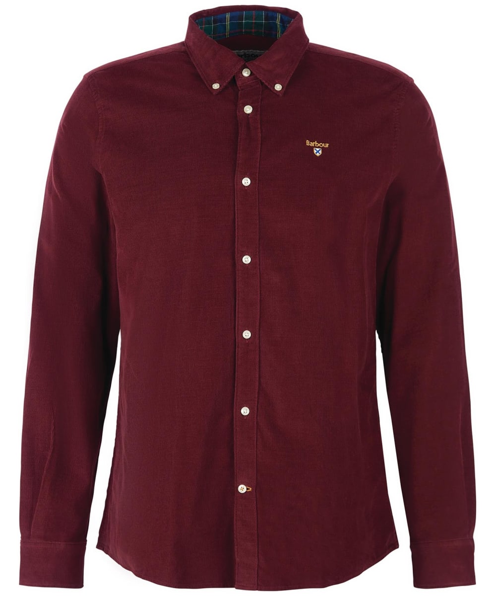 View Mens Barbour Yaleside Tailored Shirt Port XXXL information