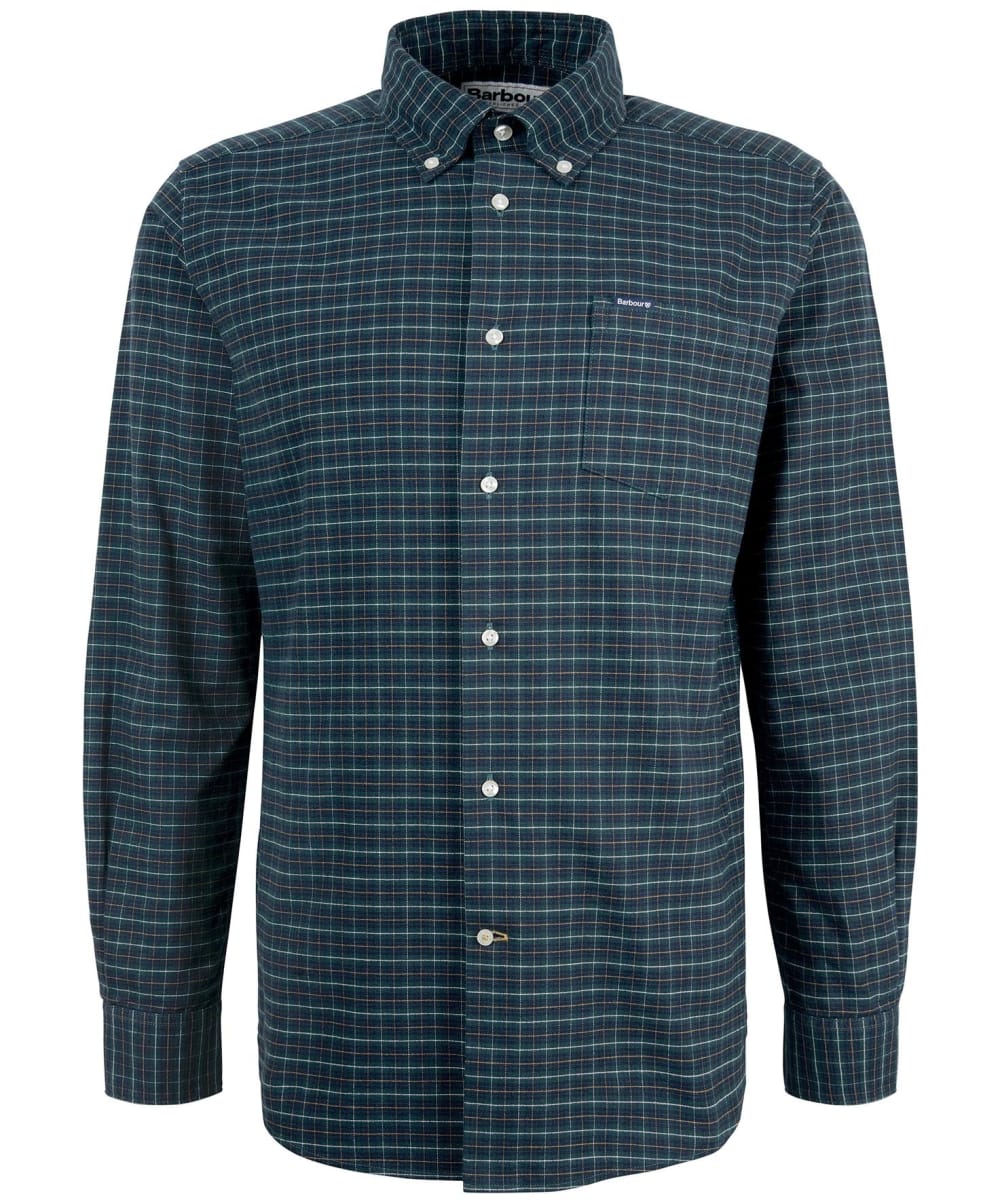 View Mens Barbour Emmerson Tailored Shirt Forest UK L information