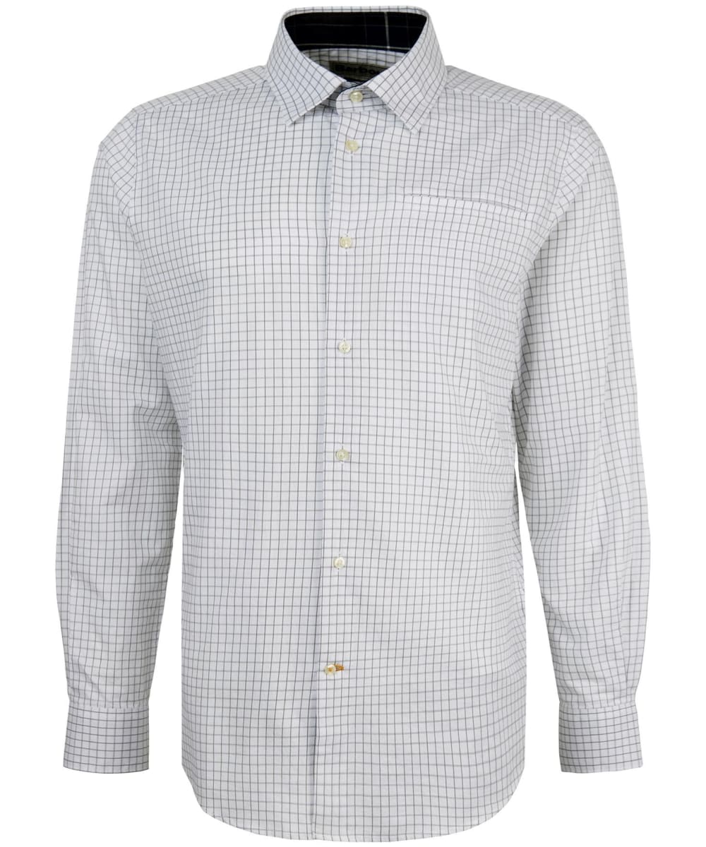 View Mens Barbour Bathill Tailored Shirt White UK M information