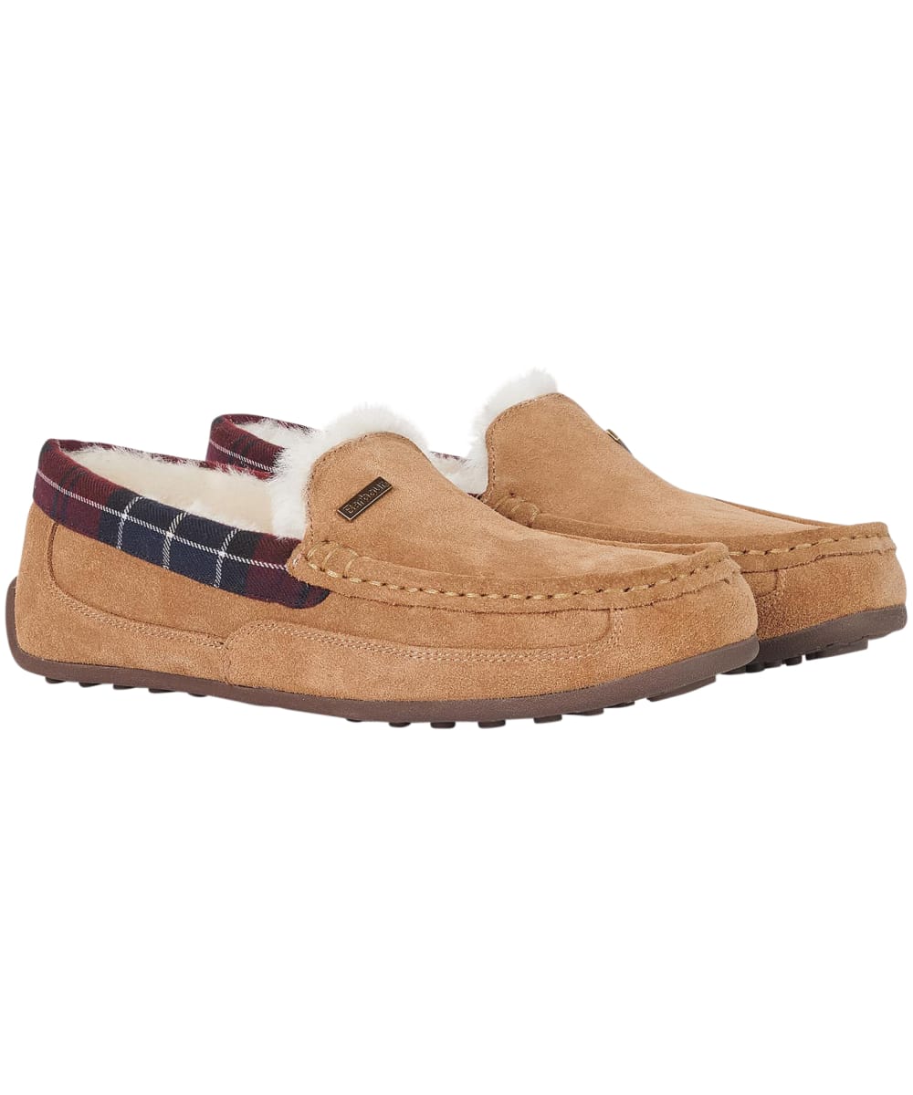View Mens Barbour Martin Slippers Camel UK 9 information
