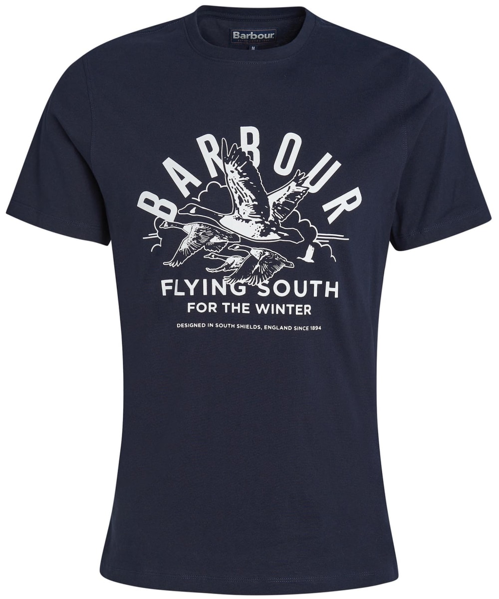 View Mens Barbour Country Clothing TShirt Navy UK M information