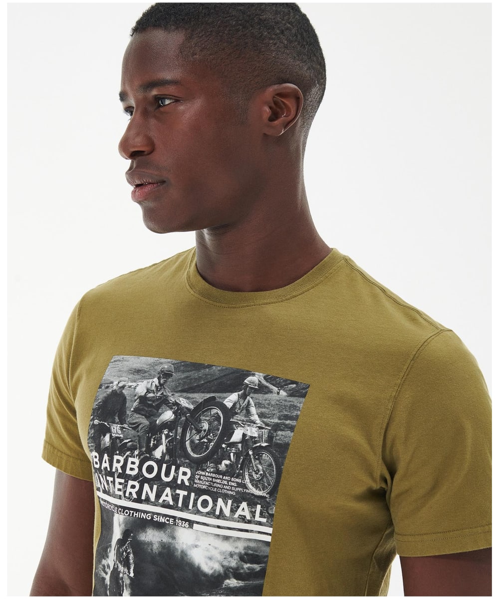 Men s Barbour International Race T Shirt