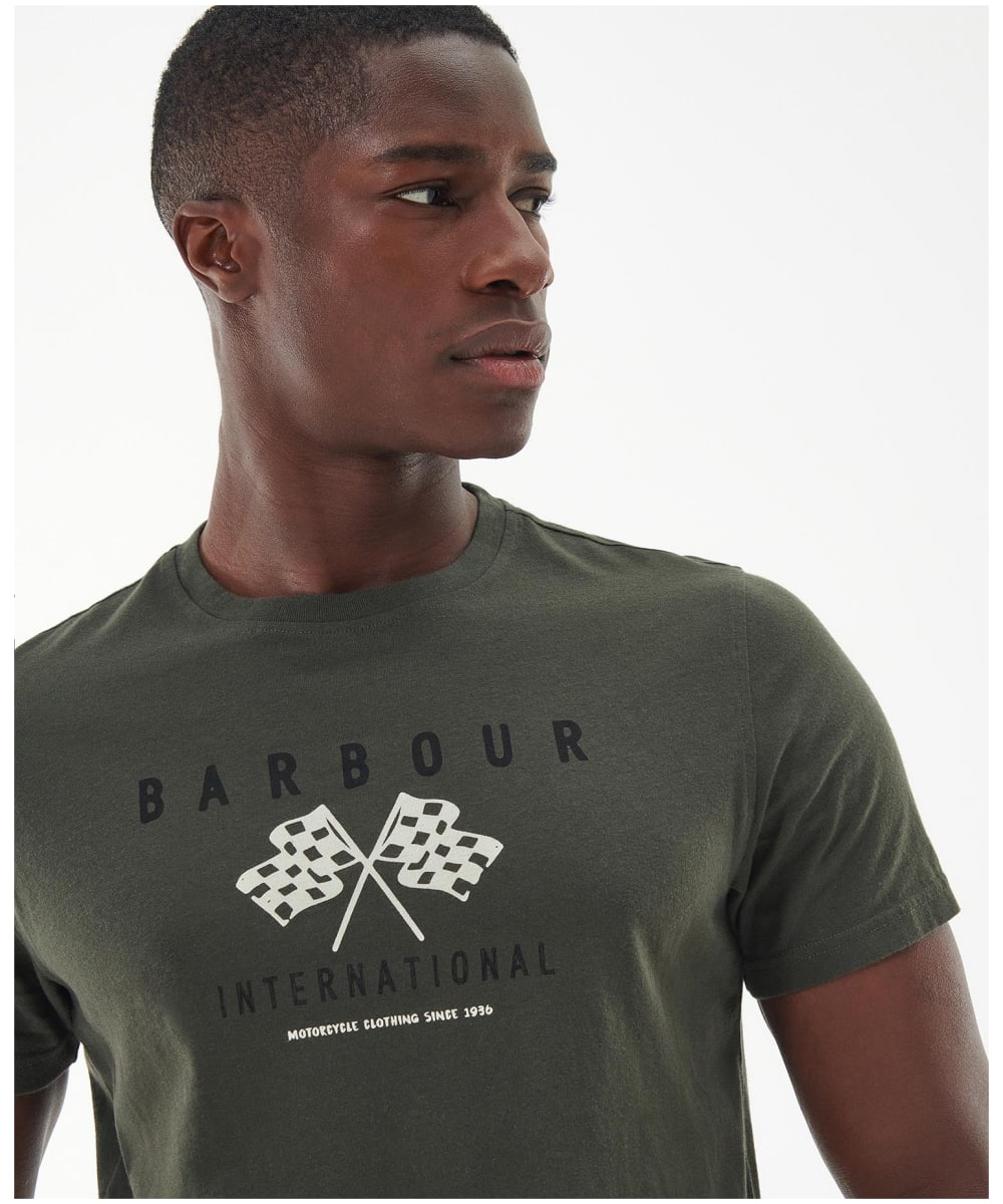 Barbour international clearance motorcycle t shirt
